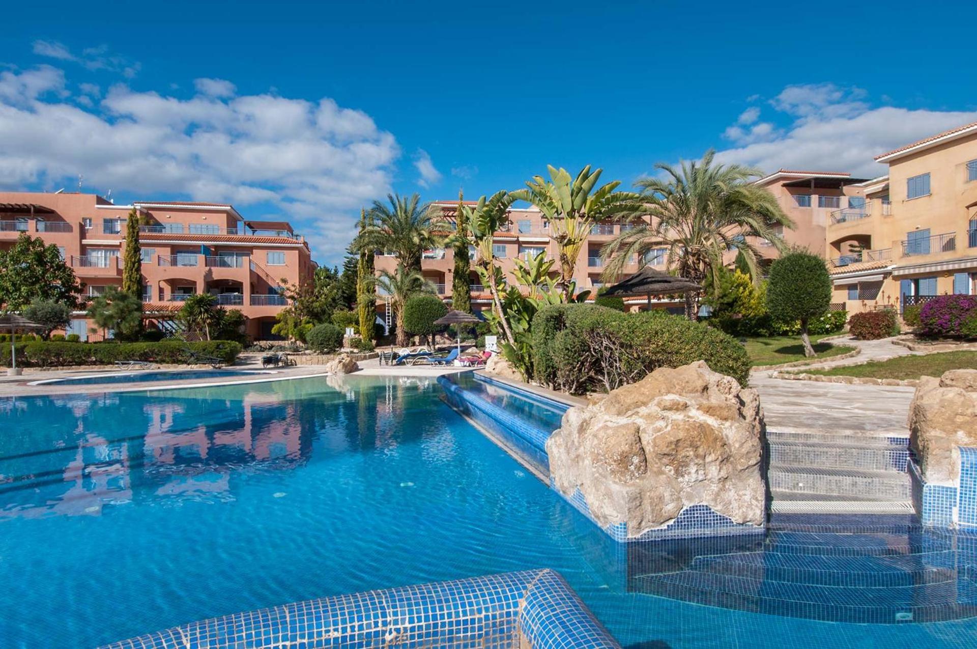 Stylish 1 Bedroom Apartment In Limnaria Gardens Paphos Camera foto